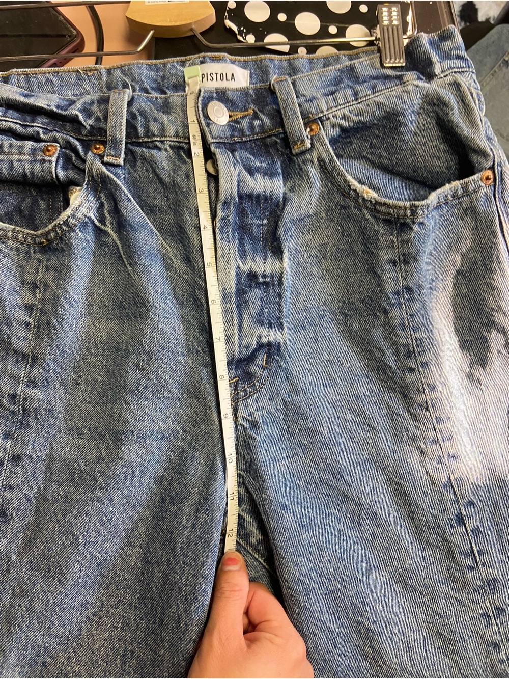 Pistola 90’s High Rise Jean | 30 | Medium Wash - Picture 5 of 6